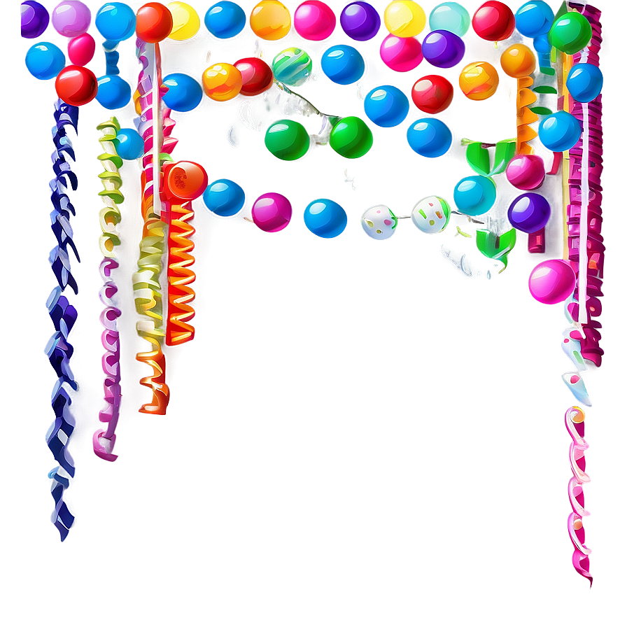 Happy Birthday Garland PNG ifo2 PNG with transparent background