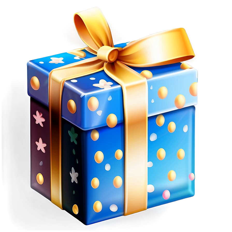 Happy Birthday Gift Box PNG xgp PNG with transparent background