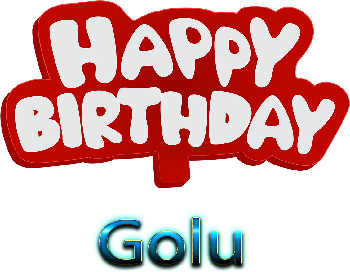 Golu Name Wallpaper - Graphic Design, HD Png Download PNG with transparent background
