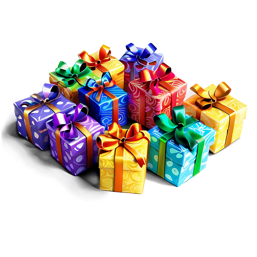 Happy Birthday Party Favors PNG 05032024 PNG with transparent background