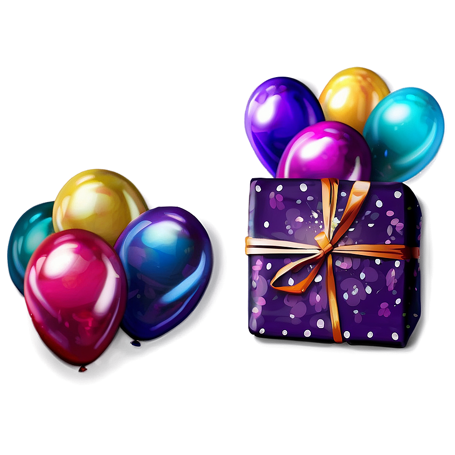 Happy Birthday Party Favors PNG ojl41 PNG with transparent background