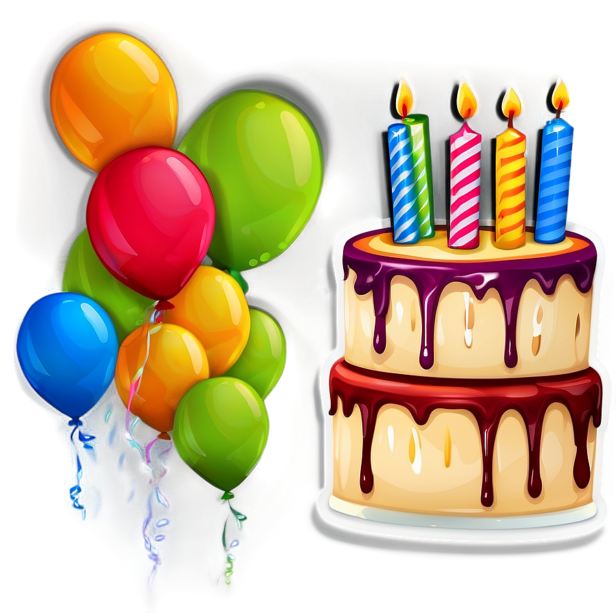 Happy Birthday Sticker PNG mpg84 PNG with transparent background