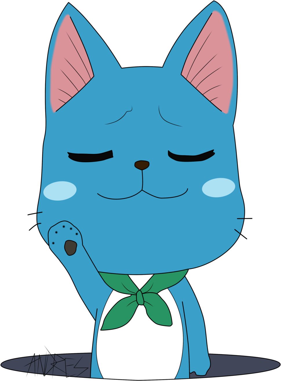 Happy Fairy Tail By Sasori Sanin-d6gyyos - Happy Fairy Tail Png PNG with transparent background