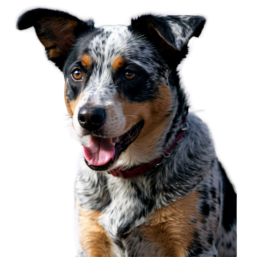 Happy Blue Heeler Png Ajp