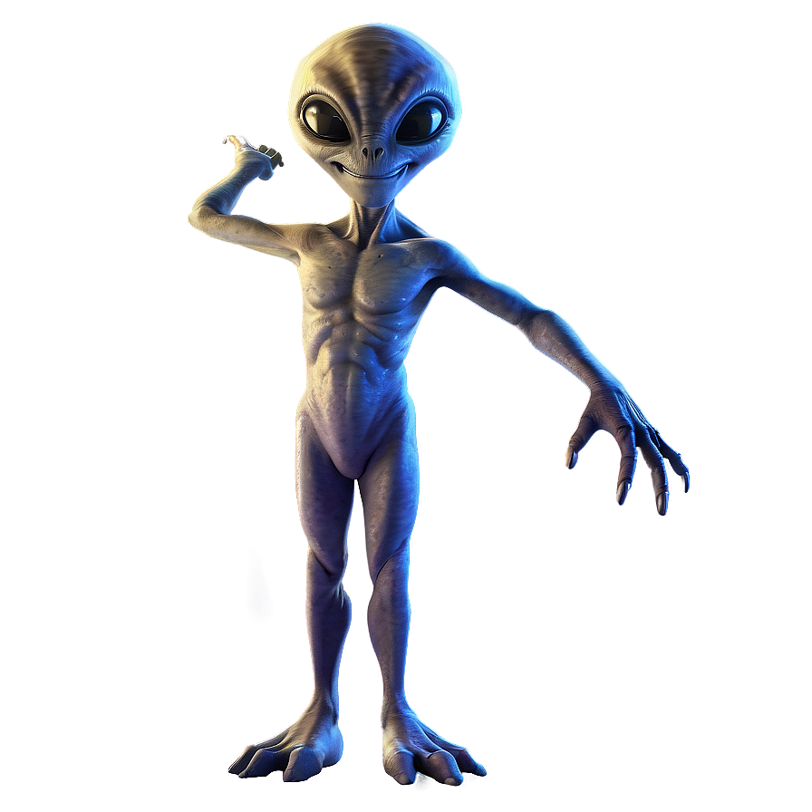 Happy Cartoon Alien Png Uqw70