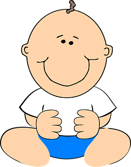 Happy Cartoon Baby