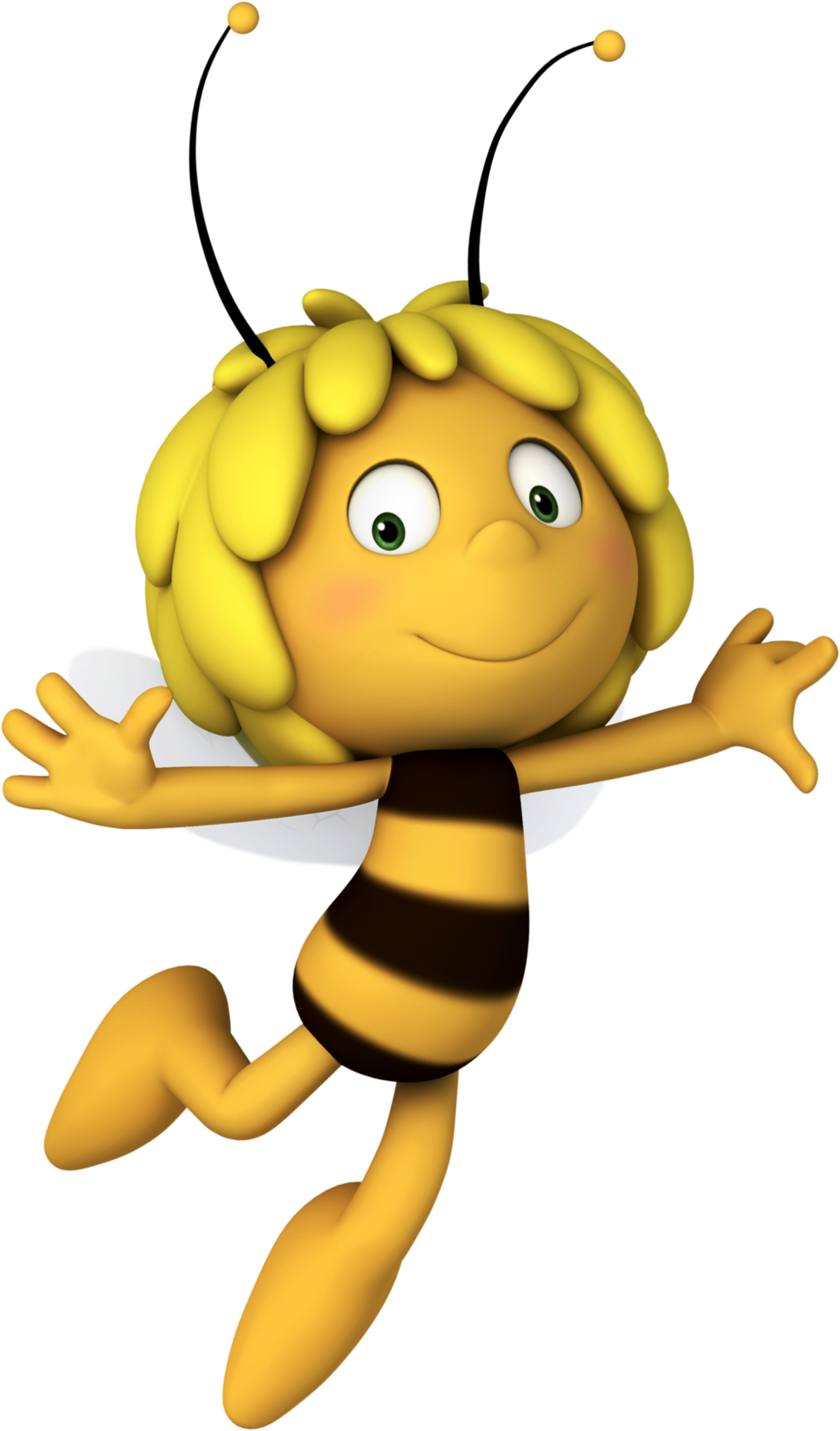 Happy Cartoon Bee Clipart