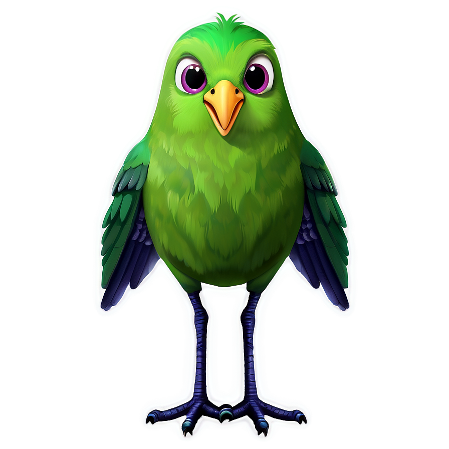 Happy Cartoon Bird PNG 86 PNG image with a transparent background, free high-resolution download
