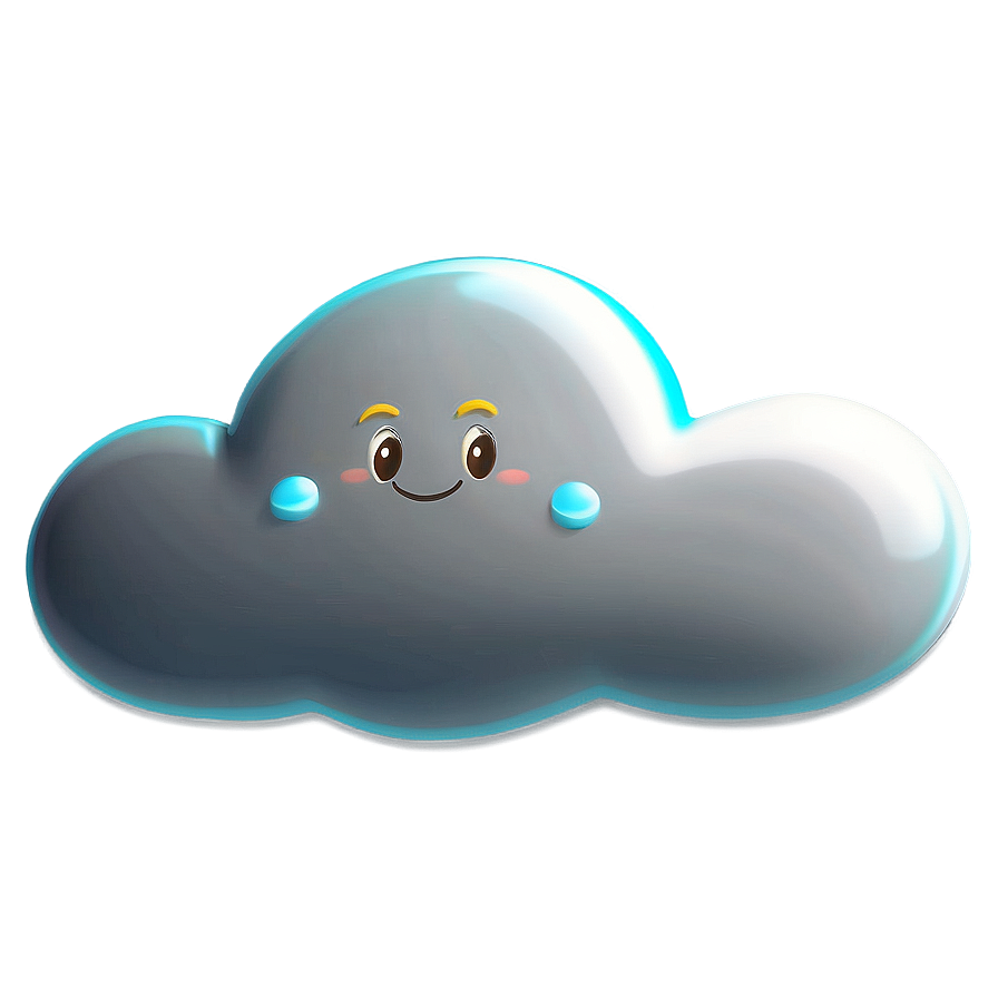 Happy Cartoon Cloud PNG 62 PNG image with a transparent background, free high-resolution download