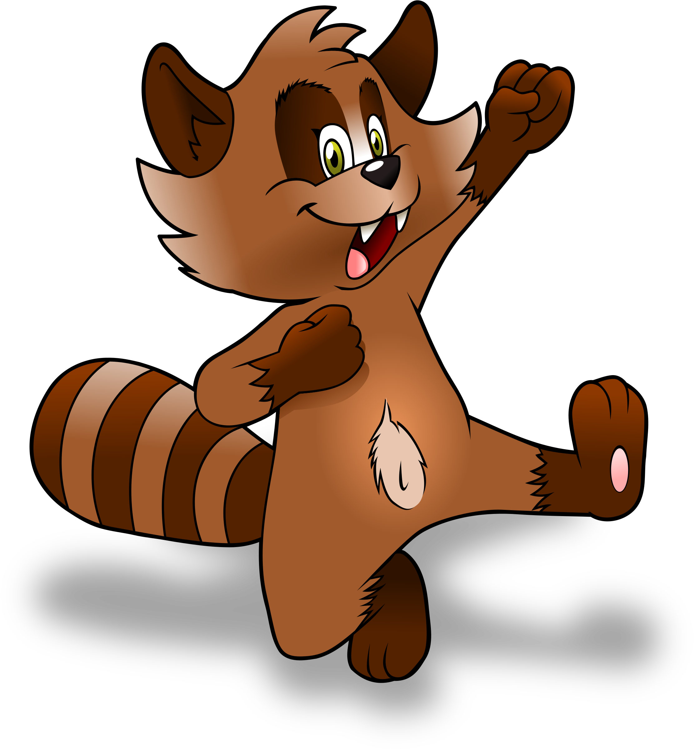 Japanese Raccoon Dog Cartoon - Raccoon Dogs Clipart, HD Png Download PNG with transparent background