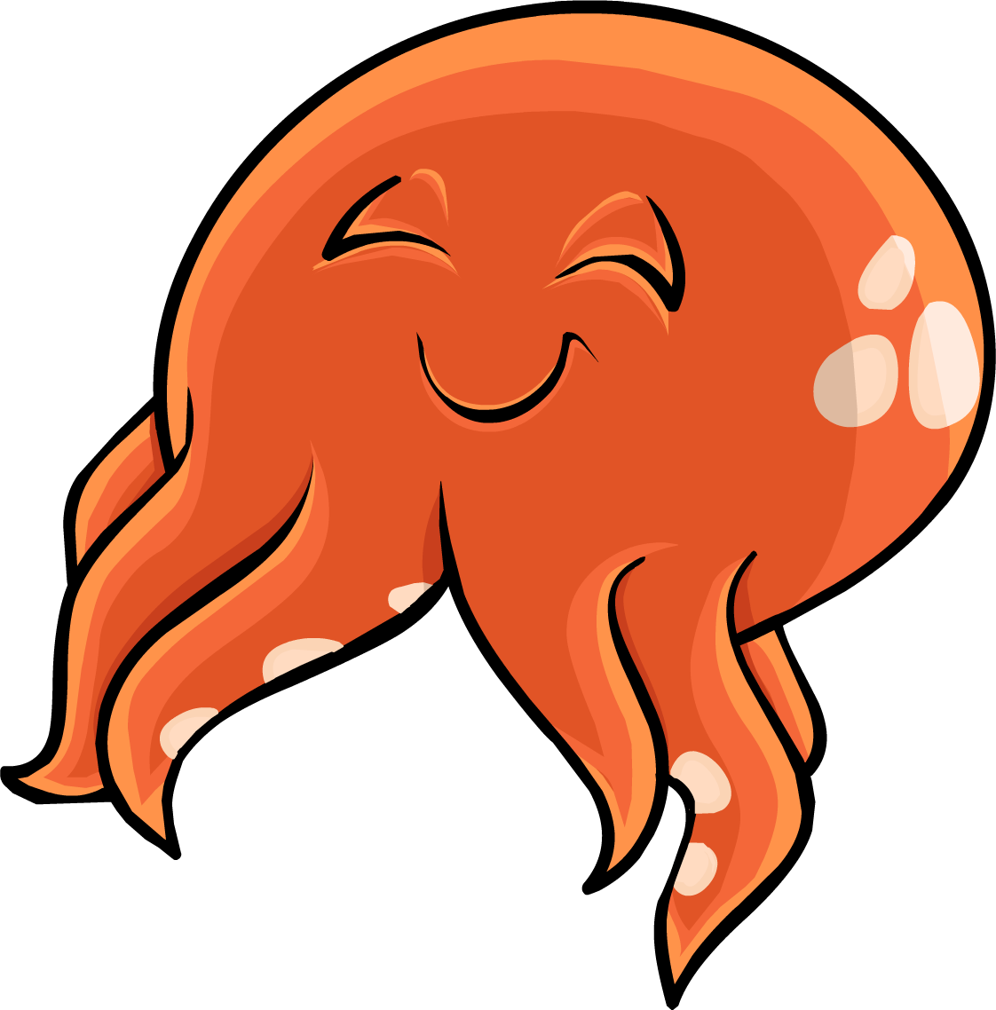 Club Penguin Squid Hat, HD Png Download PNG image with a transparent background, free high-resolution download