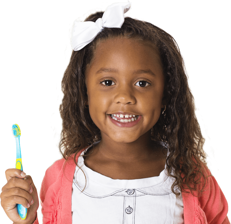 Happy Child With Toothbrush