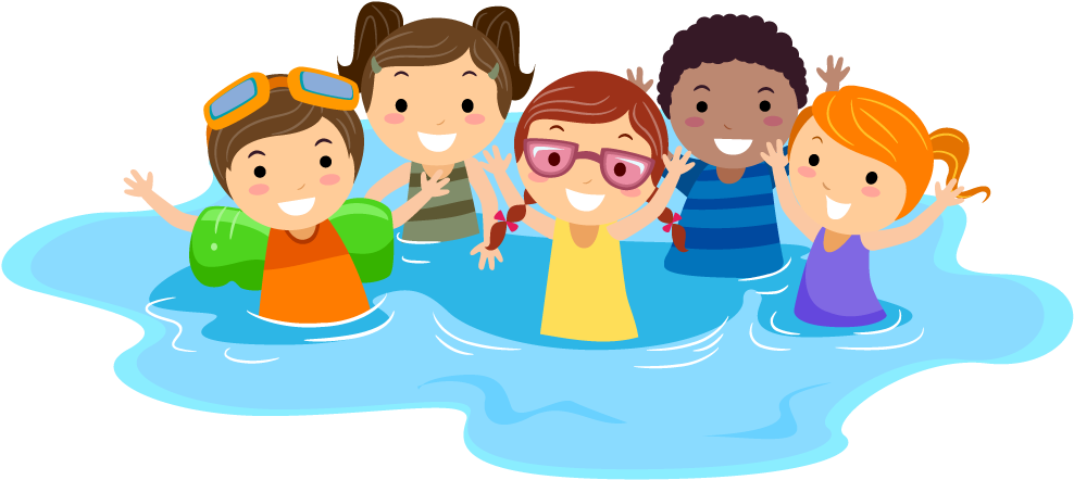 Transparent Fish Swimming Png - Kids Swimming Clipart, Png Download PNG with transparent background