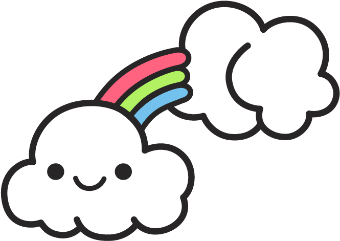 Transparent Fight Cloud Clipart - Animated Cute Transparent Gif, HD Png Download PNG with transparent background