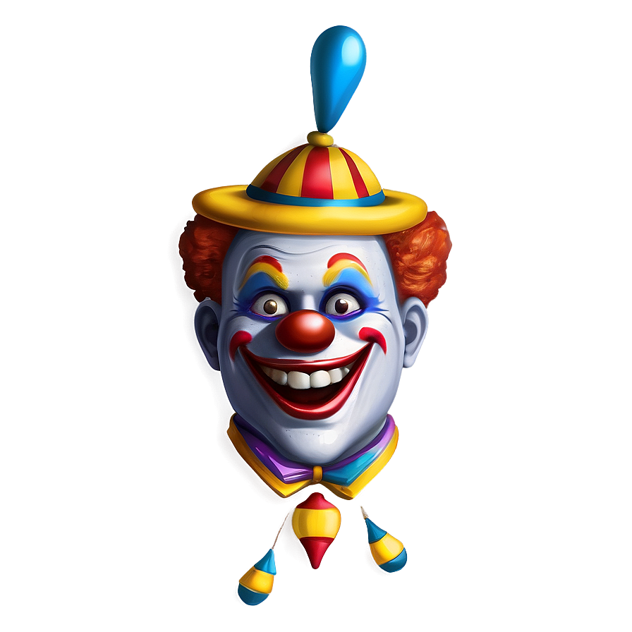 Happy Clown Emoji PNG 05252024 PNG with transparent background