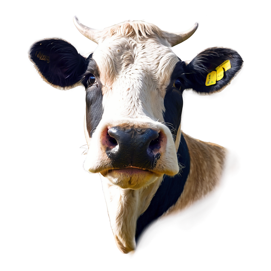 Happy Cow Face PNG 06212024 PNG image with a transparent background, free high-resolution download