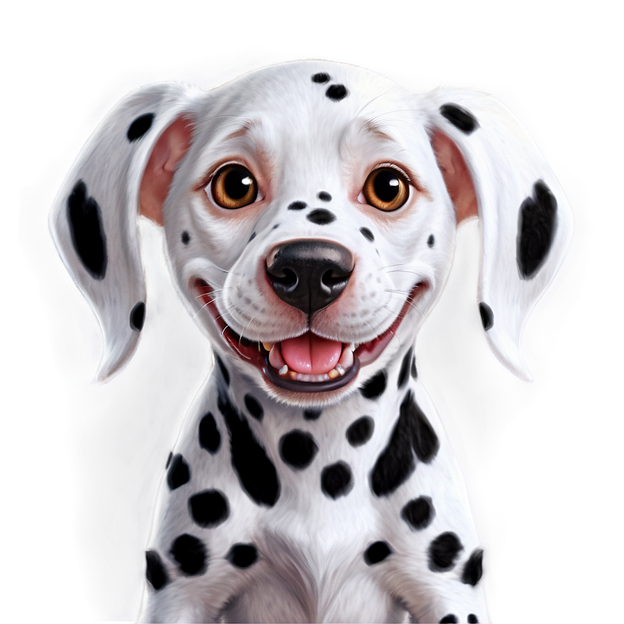 Happy Dalmatian Puppy Eyes Png 6