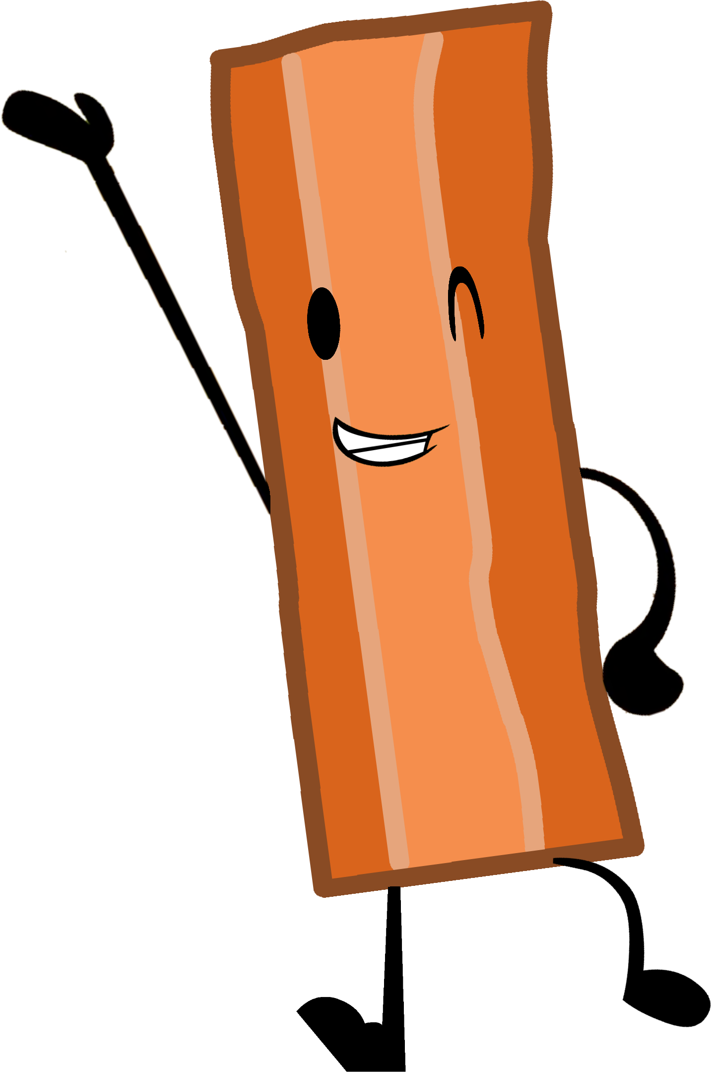 Bacon Soup Clip Art - Bfdi Bacon, HD Png Download PNG with transparent background