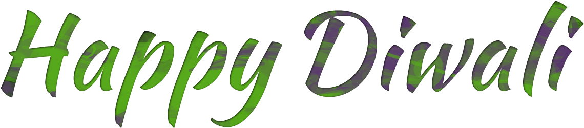 Happy Diwali Festive Greeting PNG with transparent background