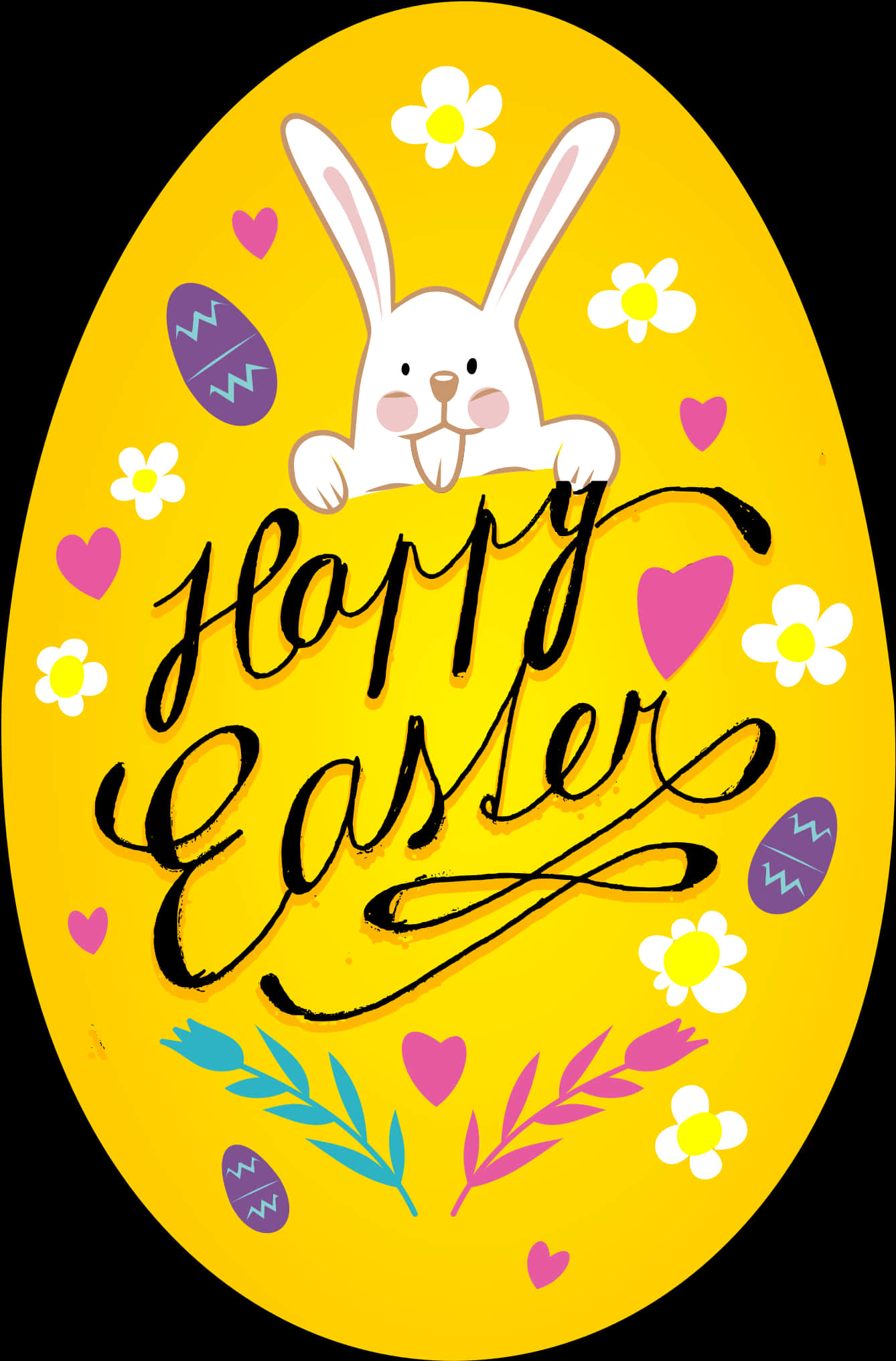 Happy Easter Bunny Greeting