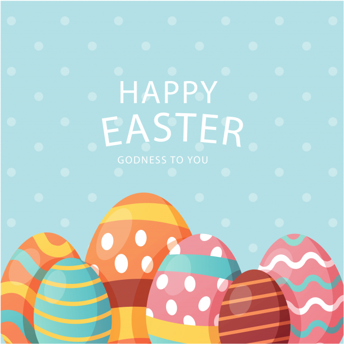 Happy Easter Greeting Card