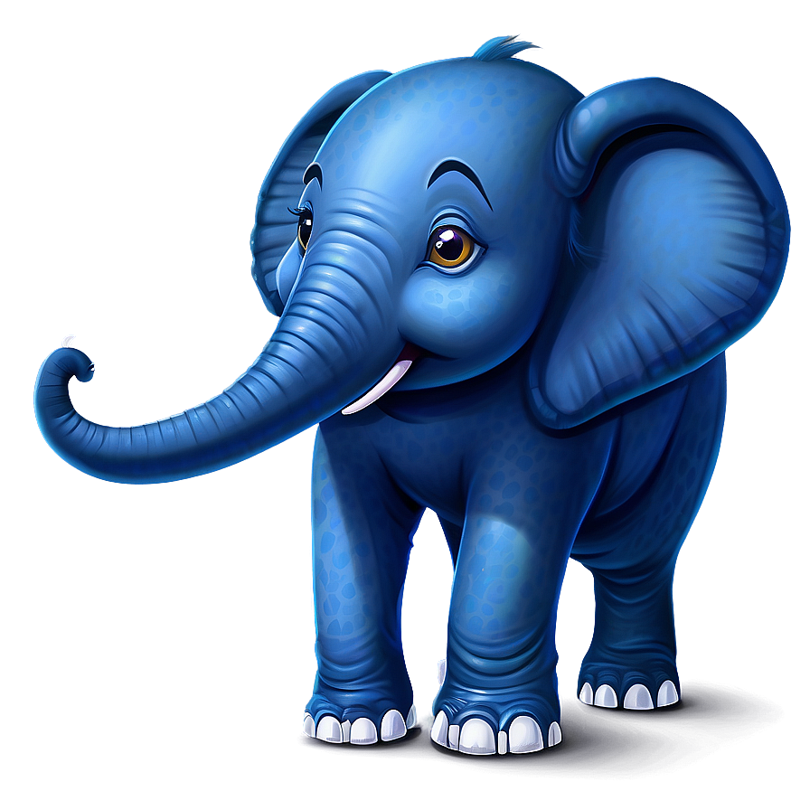 Happy Elephant Cartoon Png Hek33