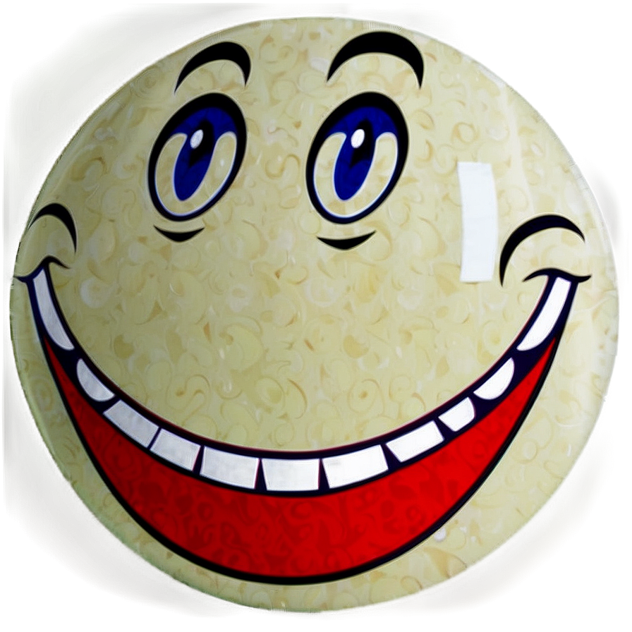 Happy Face Sticker PNG 05252024 PNG with transparent background