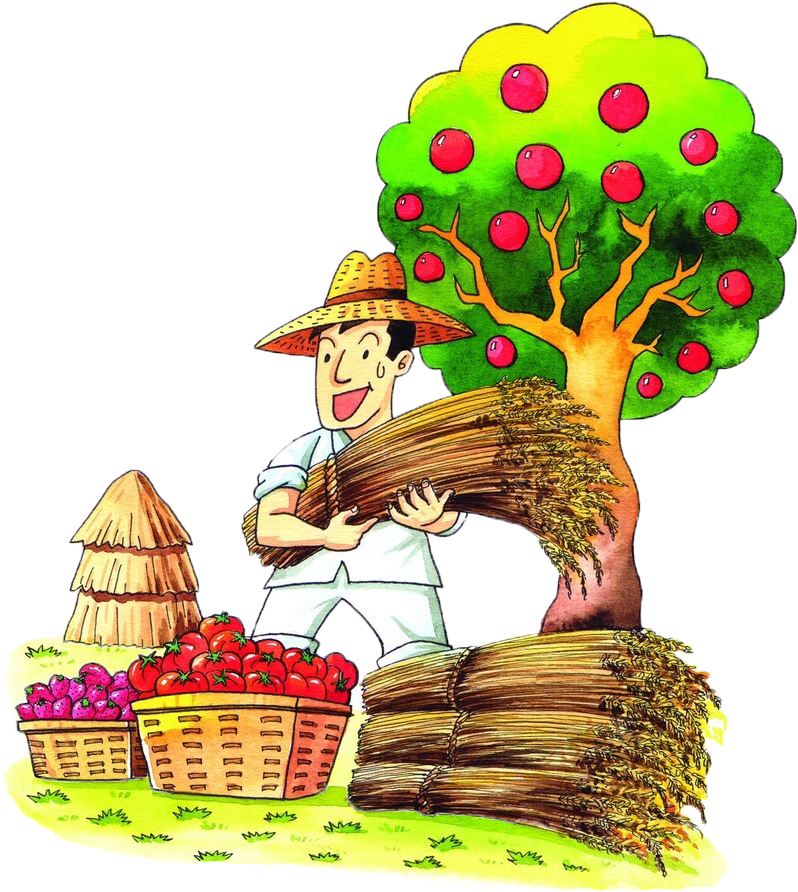 Cartoon Farmer Png Download Image - Cartoon Farmer Png, Transparent Png PNG with transparent background