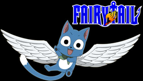 Happy Flying Fairy Tail Character