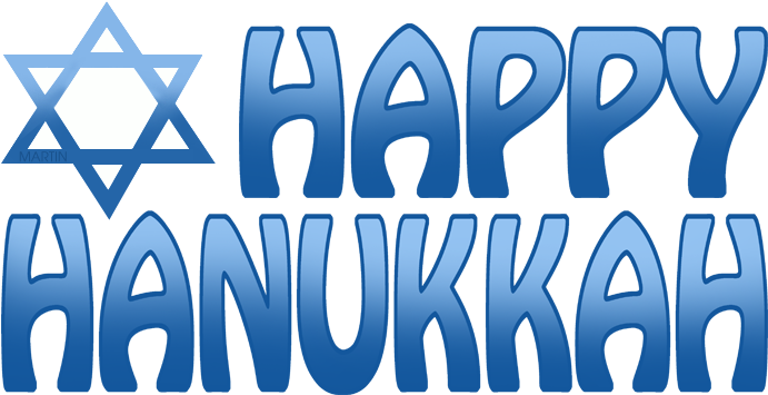 Happy Hanukkah Png - Clip Art Happy Hanukkah, Transparent Png PNG with transparent background