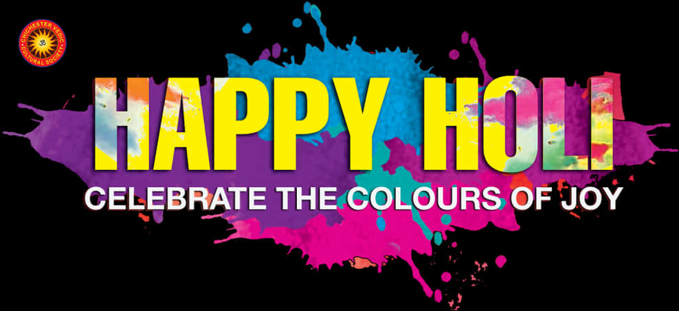 Happy Holi Celebration Banner