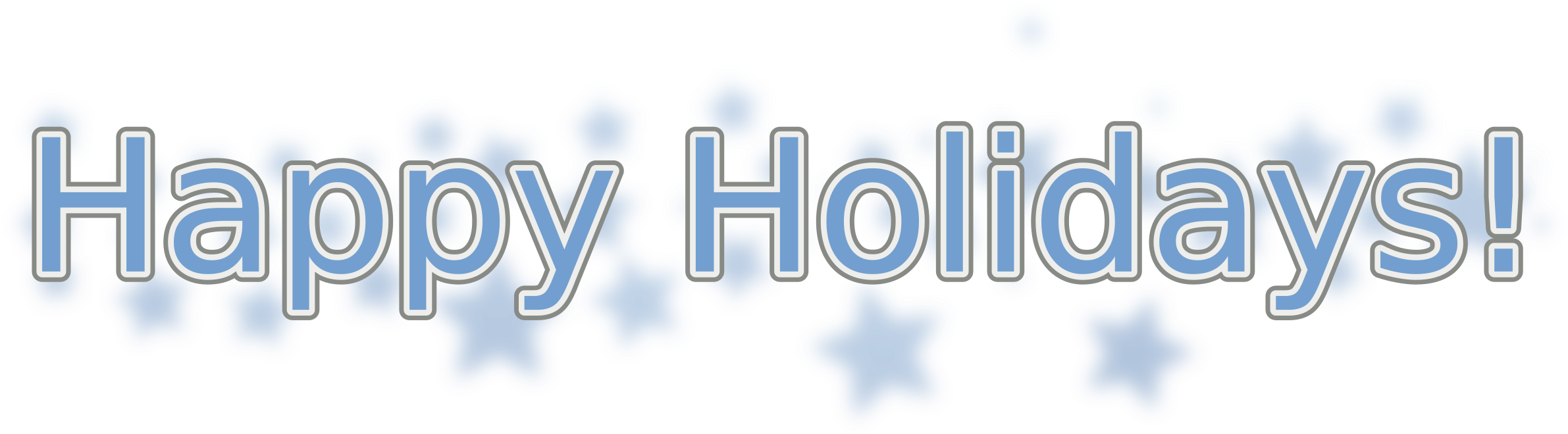 Holidays With Snowflakes Big - Happy Holidays Banner Free, HD Png Download PNG image with a transparent background, free high-resolution download