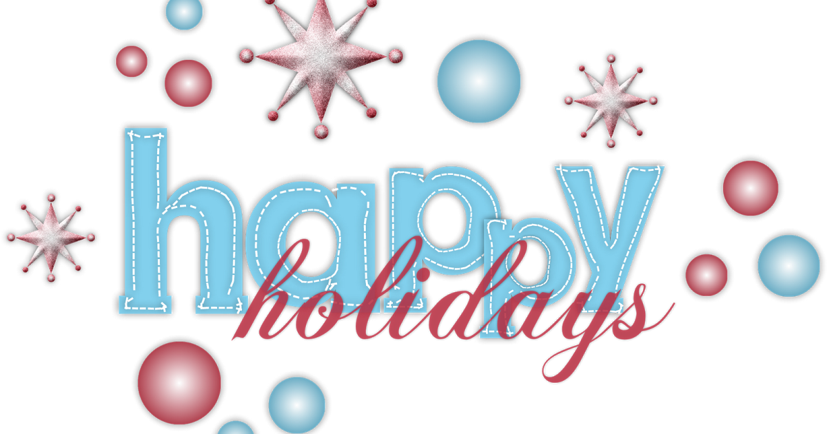 Merry Christmas And Happy Holidays 2018 , Png Download - Transparent Happy Holidays Clip Art, Png Download PNG with transparent background
