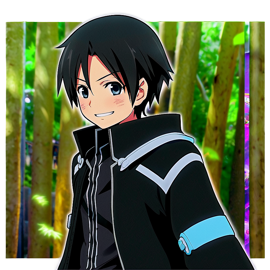 Happy Kirito PNG 06232024 PNG with transparent background
