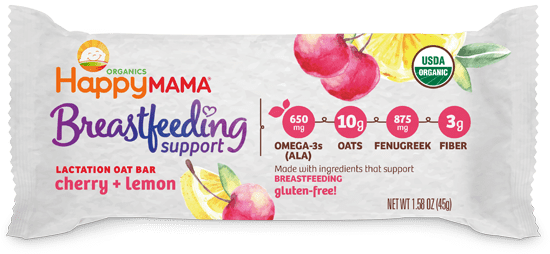 Happy Mama Breastfeeding Support Lactation Oat Bar