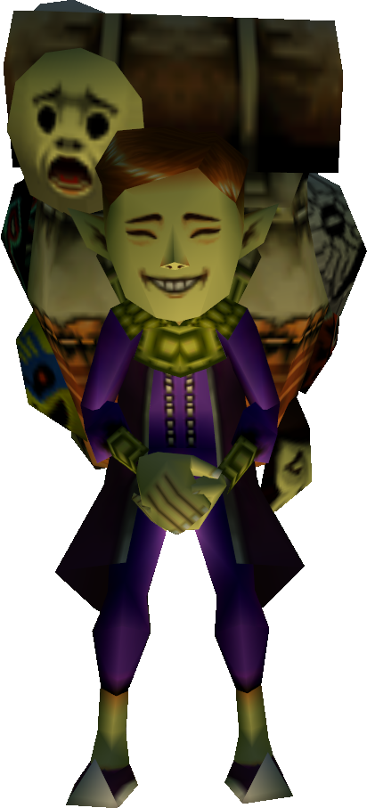 Happy Mask Salesman Majoras Mask, HD Png Download PNG with transparent background
