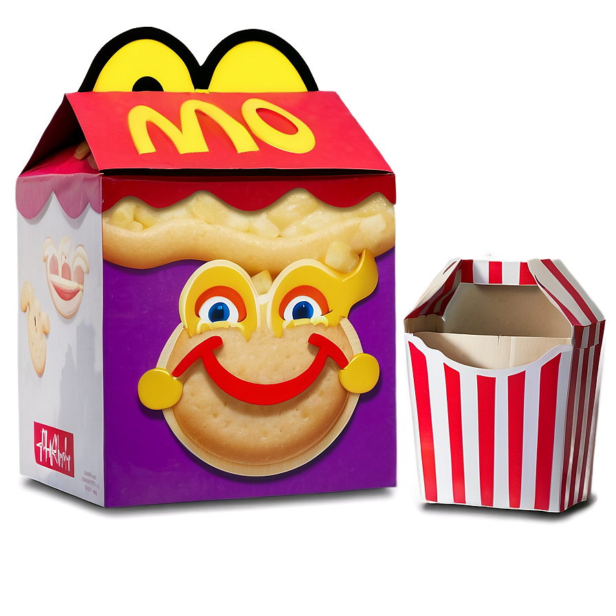 Happy Meal Box Art Png Tcc