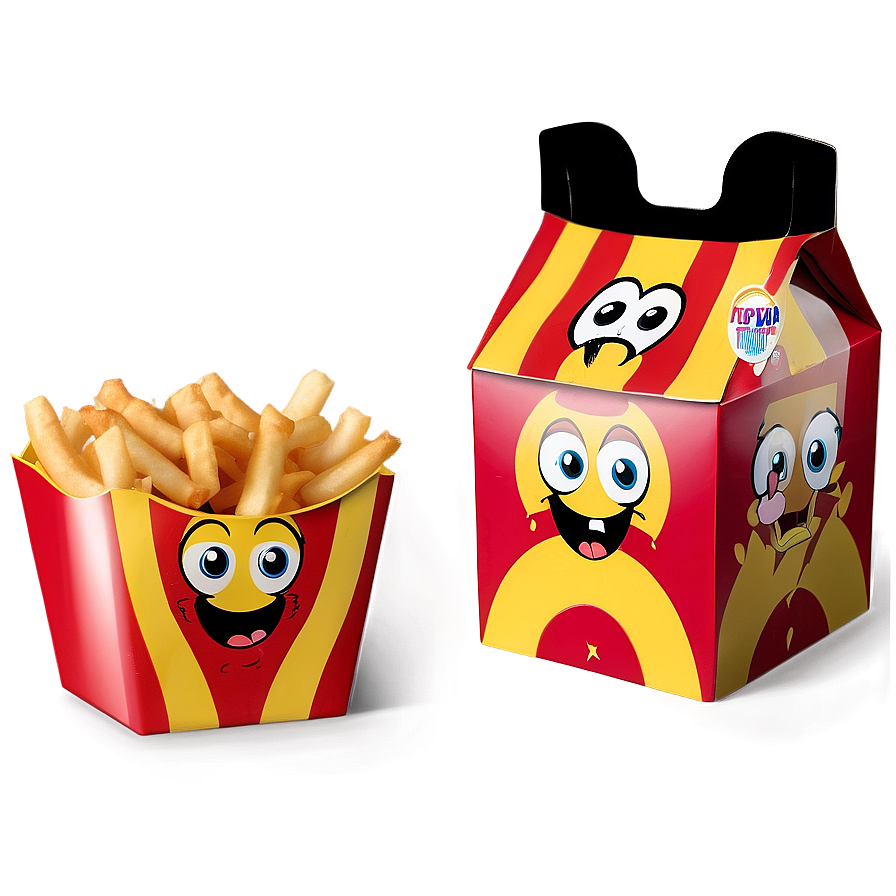 Happy Meal Box Mockup Png Udu76