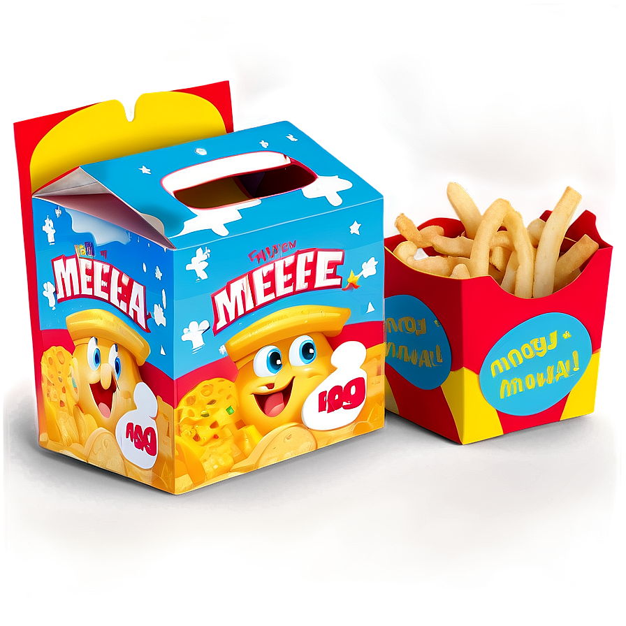 Happy Meal Box Mockup Png Xdy65