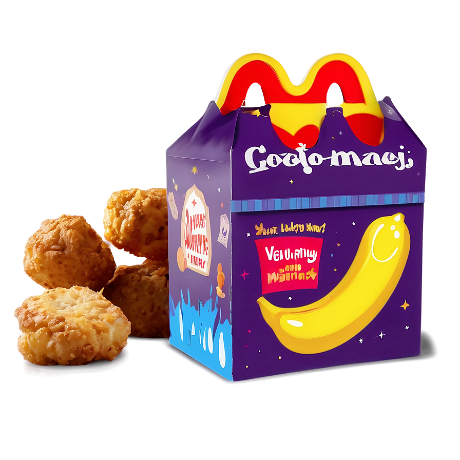 Happy Meal Box With Nuggets Png 06212024