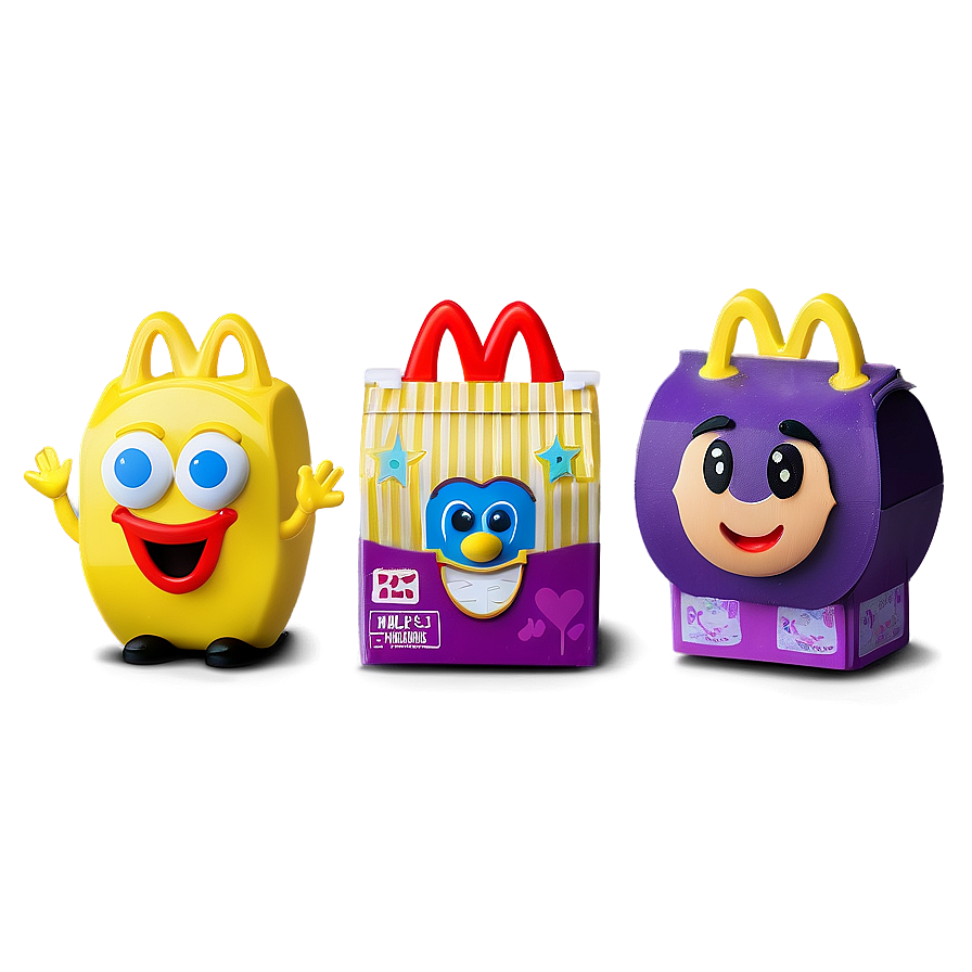 Happy Meal Toys Collection Png 05252024