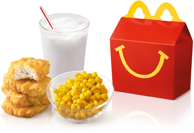 Happy Mealwith Chicken Nuggetsand Corn