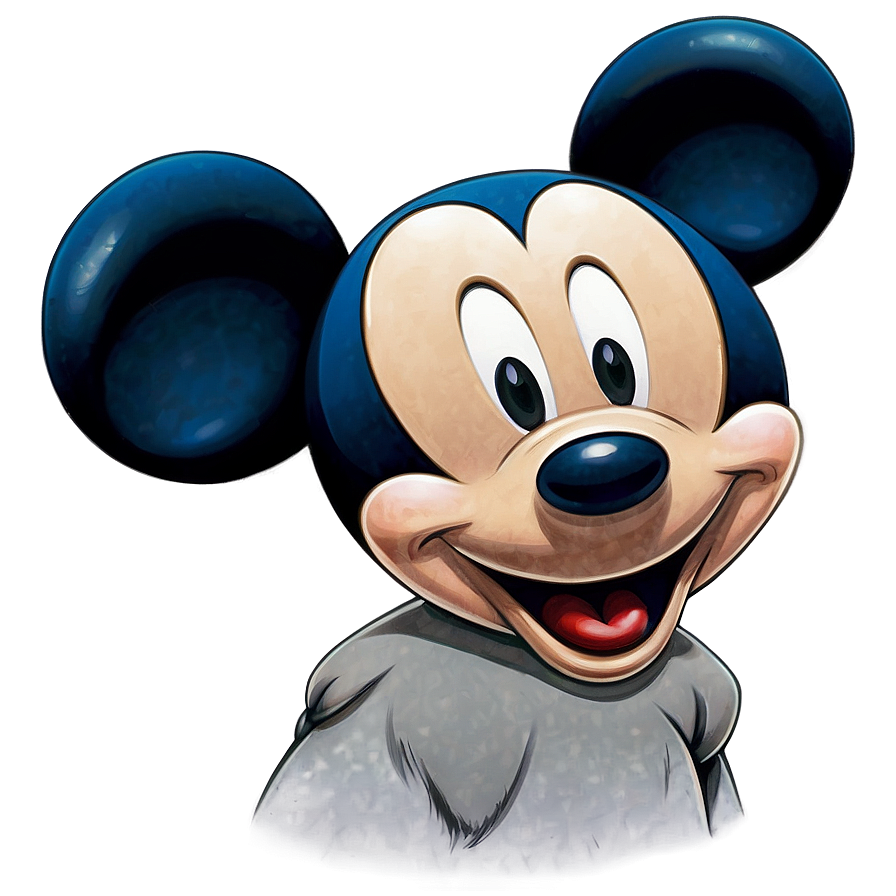 Happy Mickey Mouse Character PNG ptl PNG with transparent background