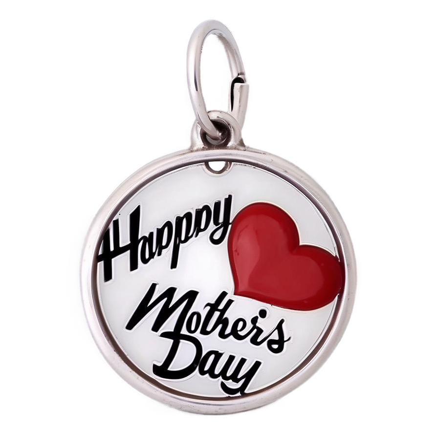 Happy Mothers Day Charm PNG xmb PNG with transparent background