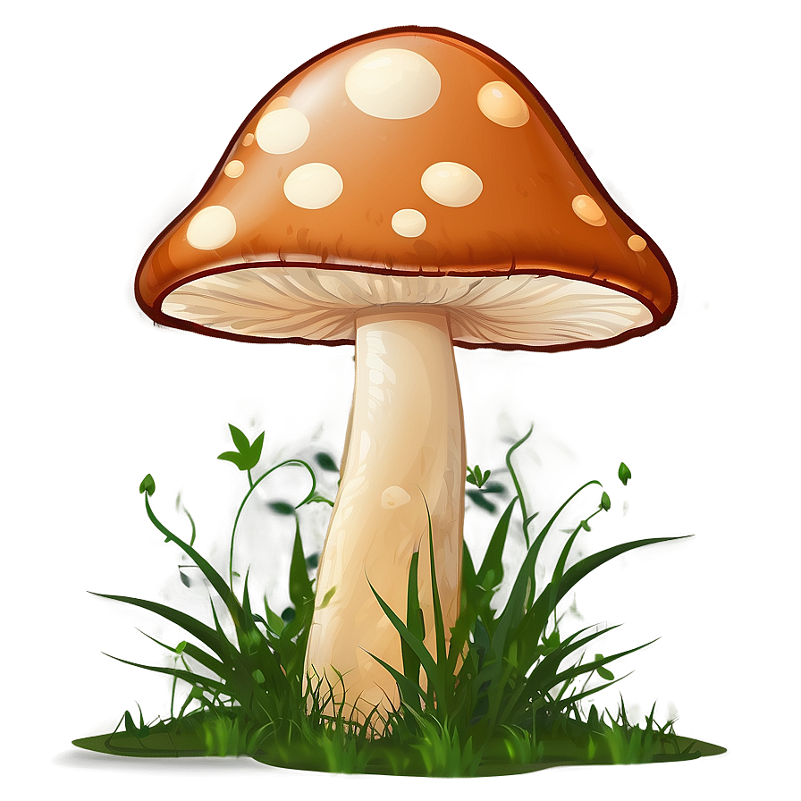 Happy Mushroom Cartoon Png 51