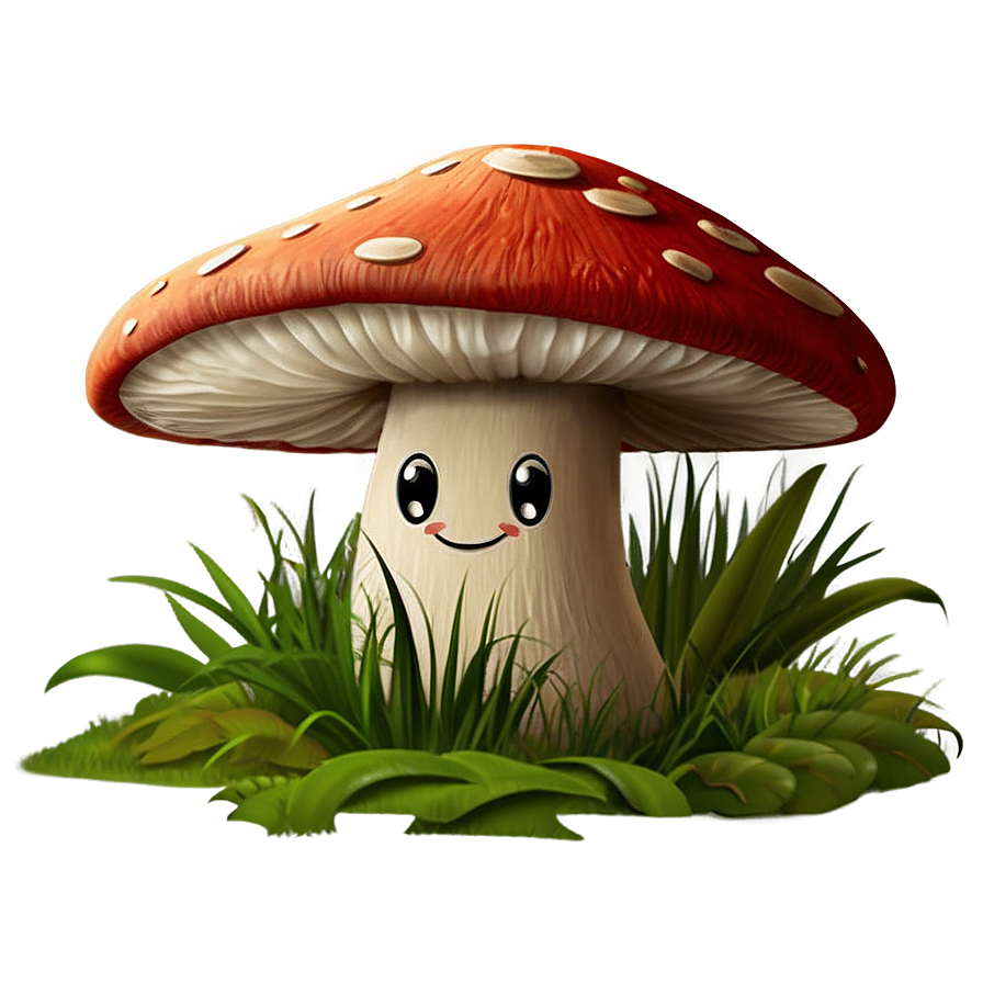 Happy Mushroom Cartoon Png Rhe