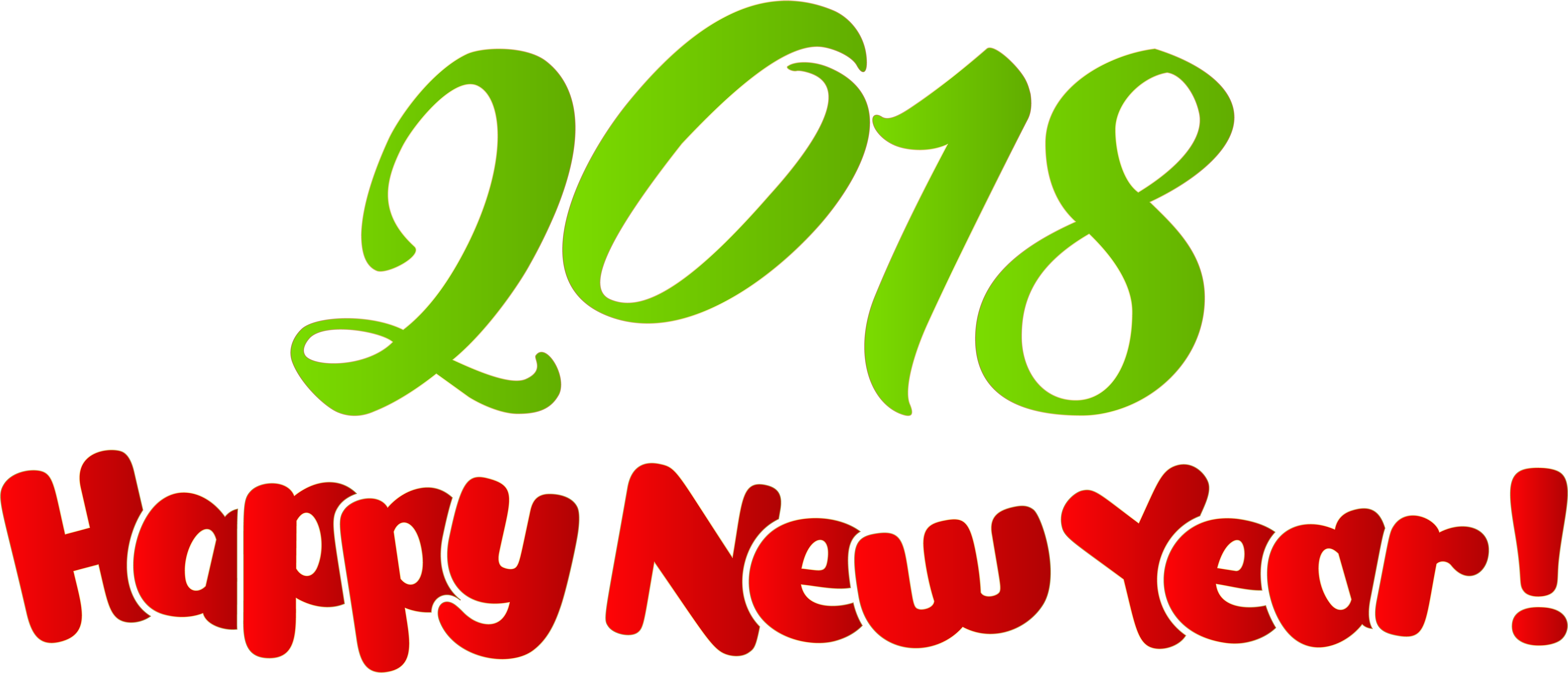 New Year Wish Clip Art - Happy New Year 2018 Png, Transparent Png PNG image with a transparent background, free high-resolution download