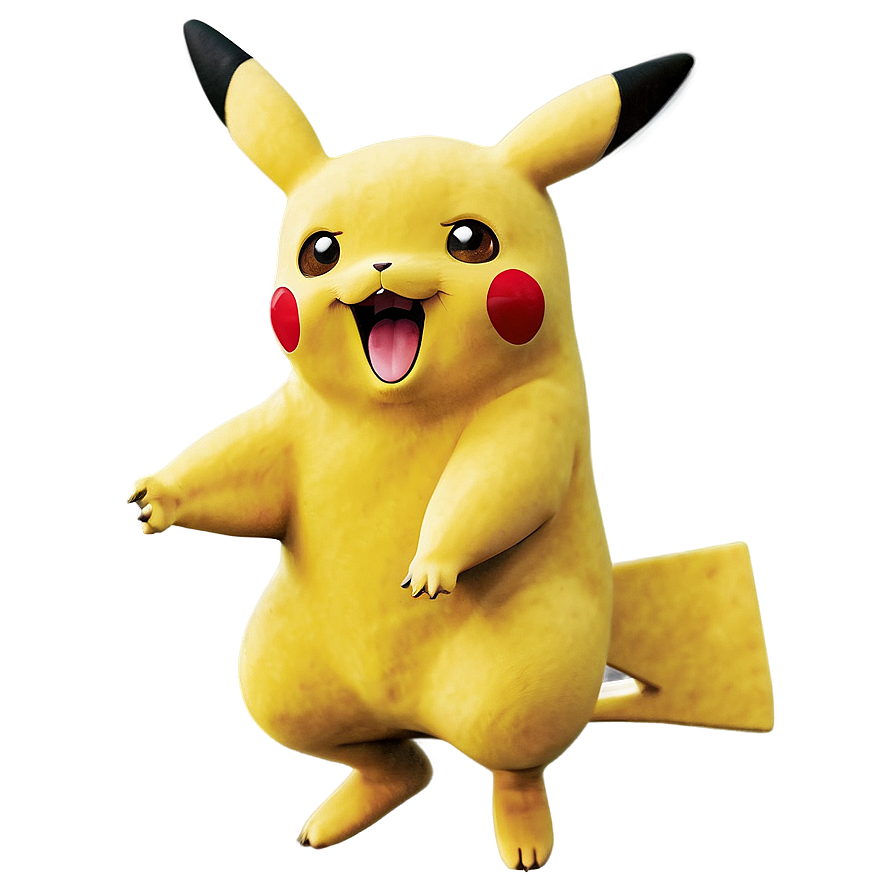 Happy Pikachu PNG 05032024 PNG with transparent background