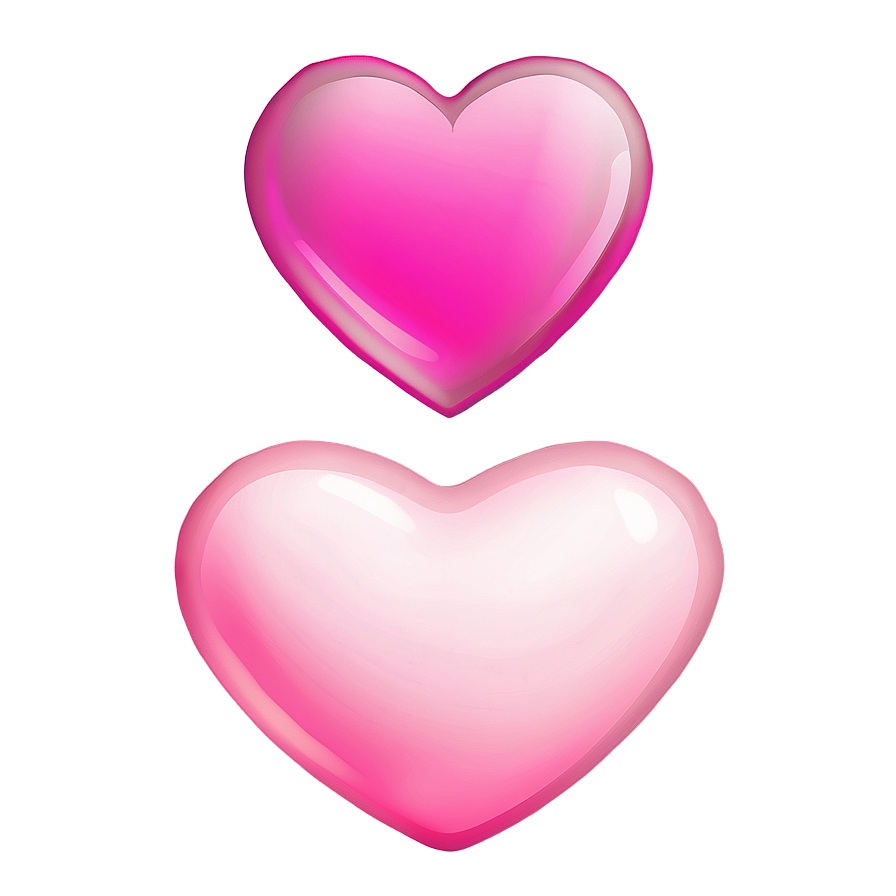 Happy Pink Heart Emoji Png 86