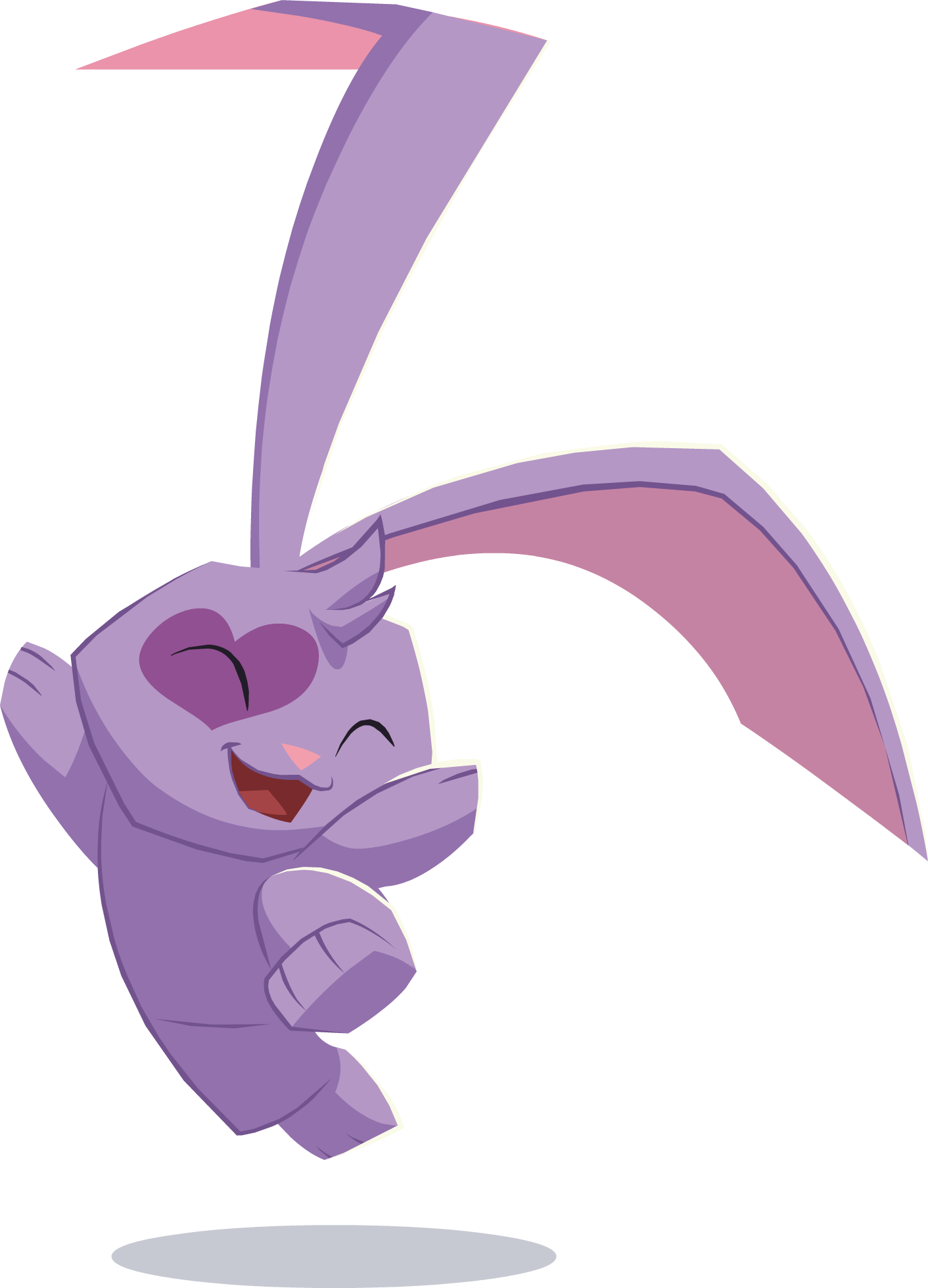 Bunny Happy - Animal Jam Bunny, HD Png Download PNG with transparent background